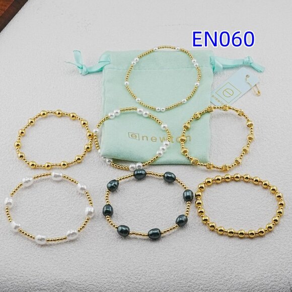 Enewton Gold Bead & Pearl Mixed Seven-Piece Bracelet Set - Picture 6 of 6